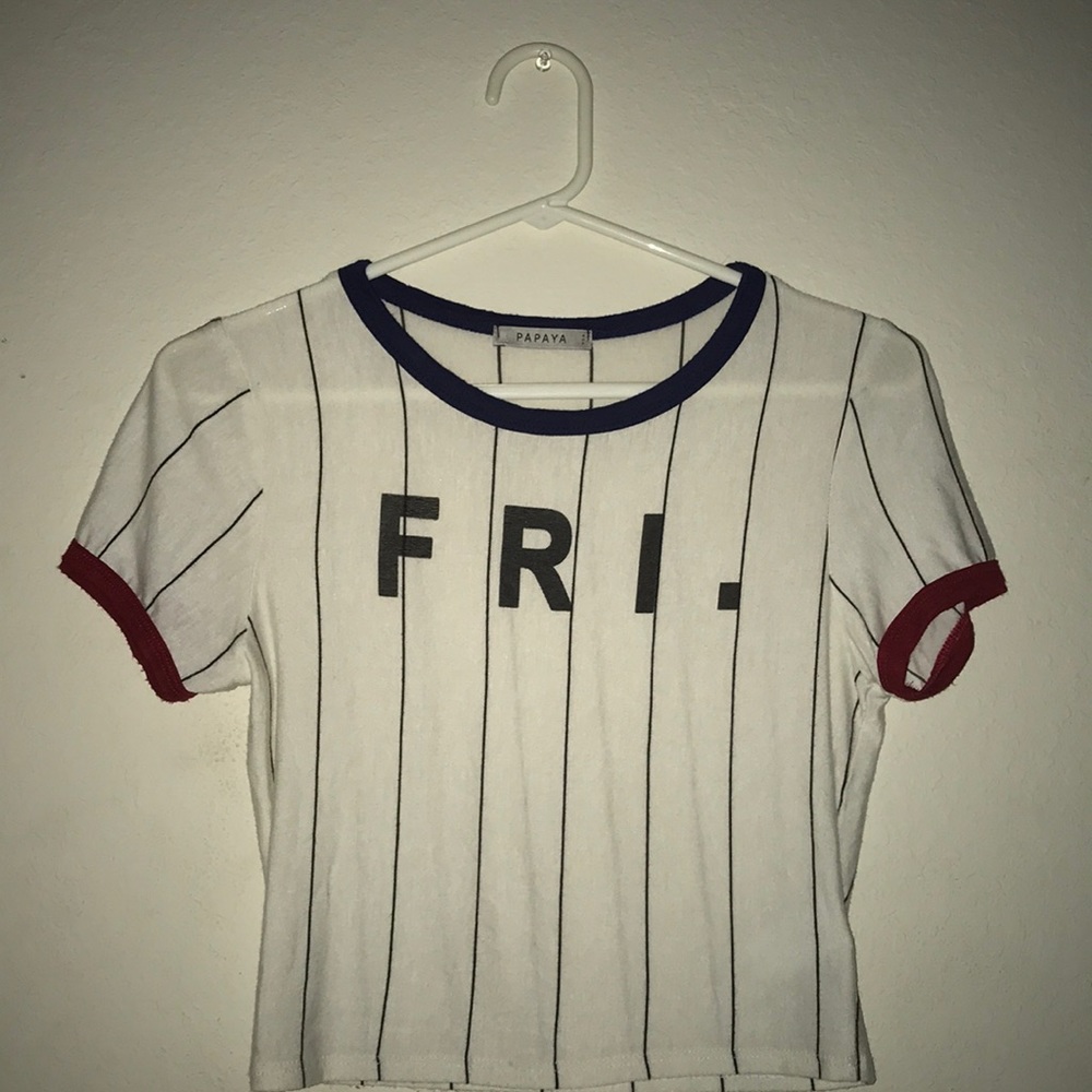 Friday, Soft Baseball Style Tee